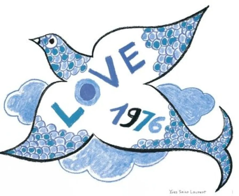 No Technical Saint Laurent - YVES SAINT LAURENT LOVE 1976