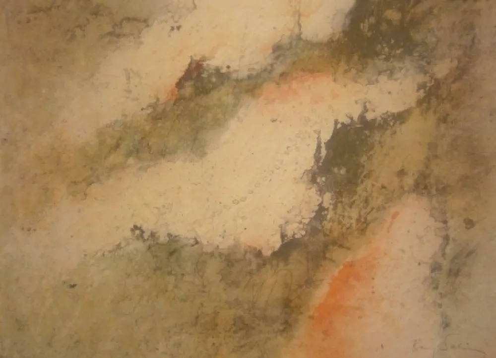 Lithograph Salinas - Sans titre 2