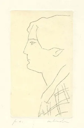 Etching Salvadori - Senza titolo