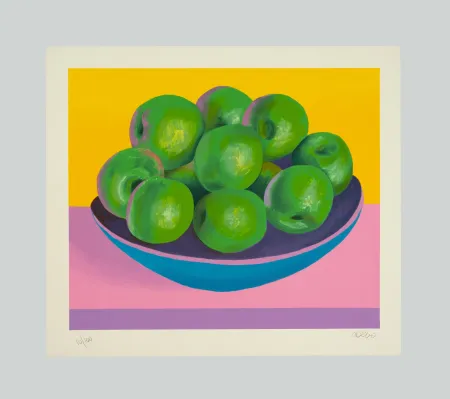 Lithograph Salvo - Composizione