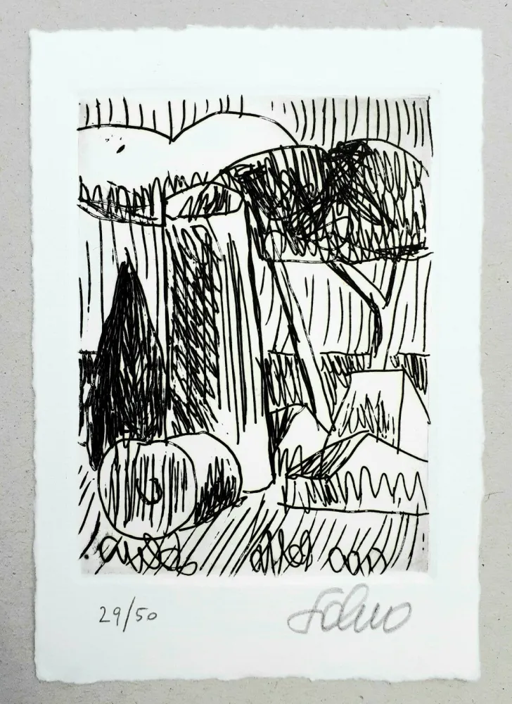 Etching Salvo - Nascere due volte