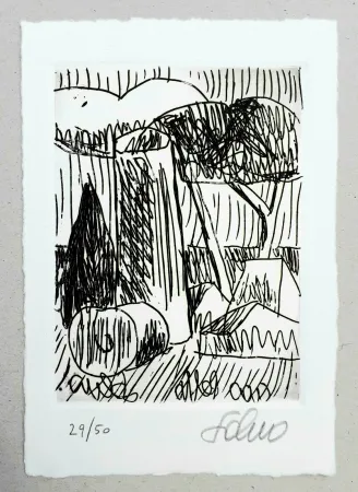 Etching Salvo - Nascere due volte