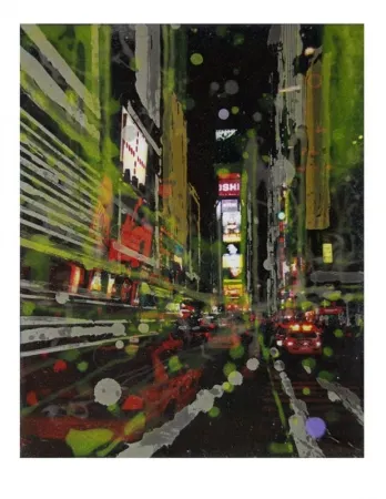 Etching Salzmann - NEW YORK