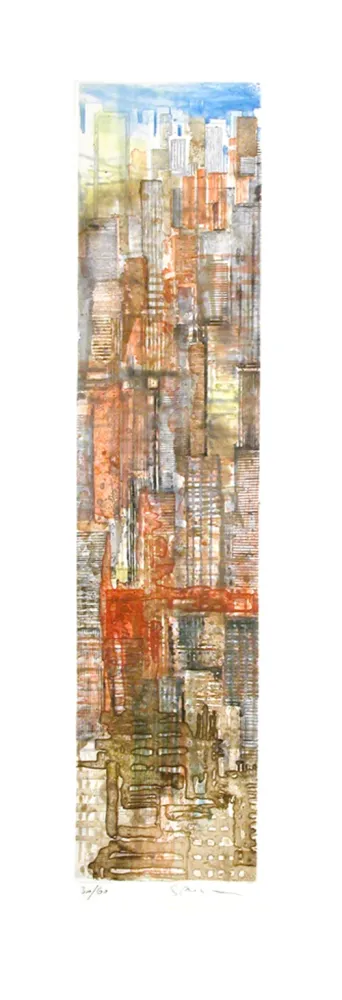 Etching And Aquatint Salzmann - New York Midtown
