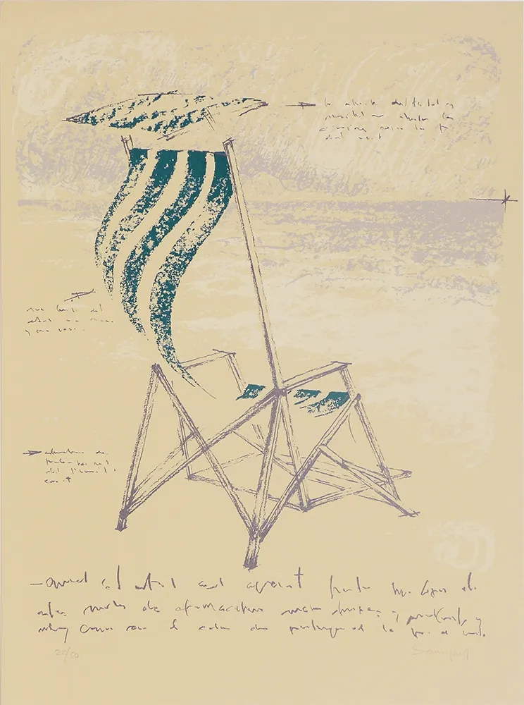 Screenprint Sampol - Sin Título