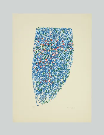 Lithograph Sanfilippo - Composizione (C)