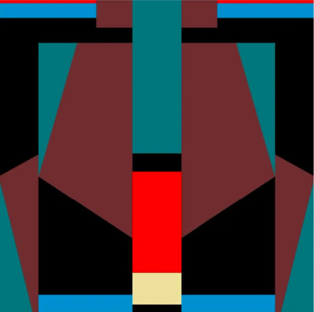 Lithograph Sanin - Untitled 3