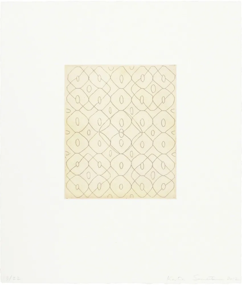 Etching Santibañez - El silencio de los recuerdos