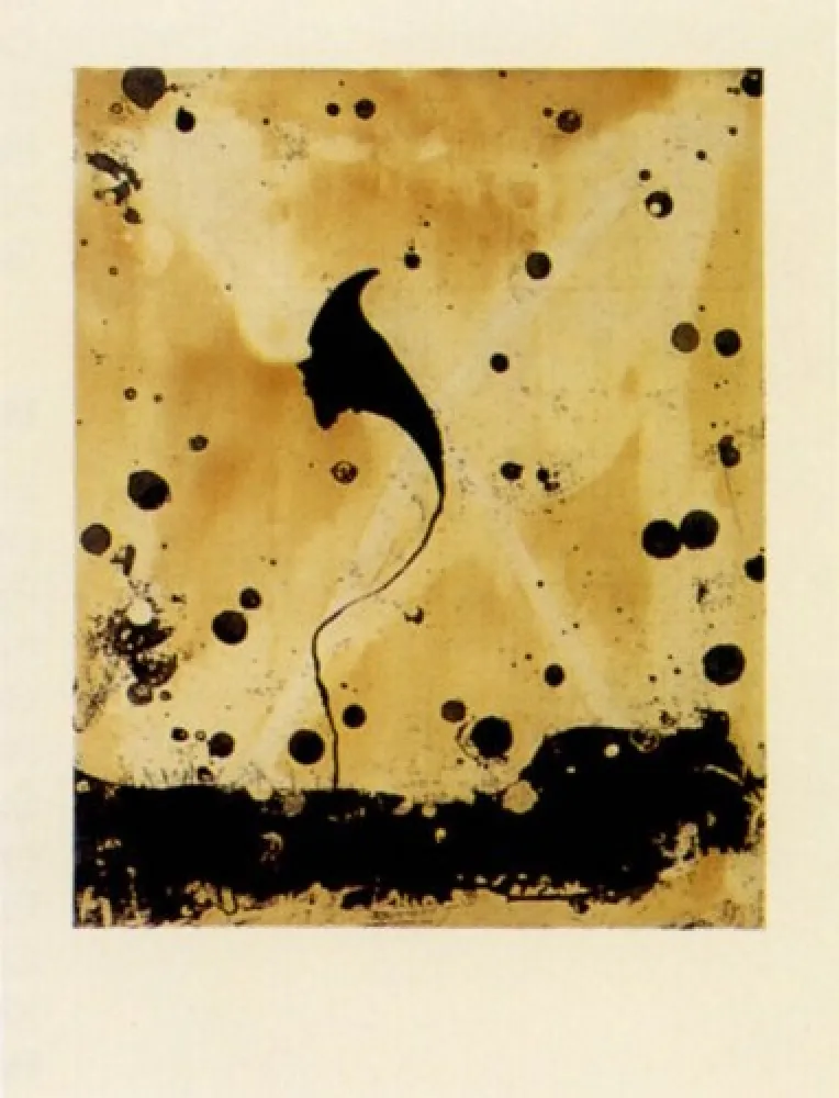 Etching Santibañez - Flor