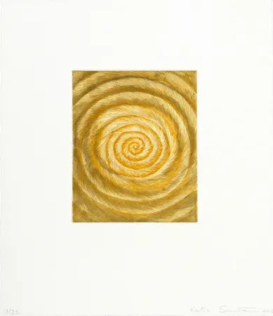 Etching And Aquatint Santibañez - La espiral caprichosa