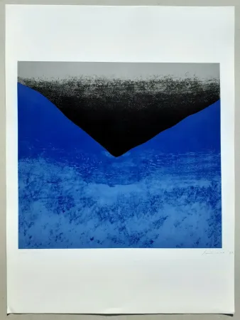 Lithograph Santomaso - Composizione