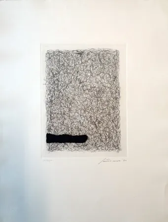 Engraving Santomaso - Composizione 2