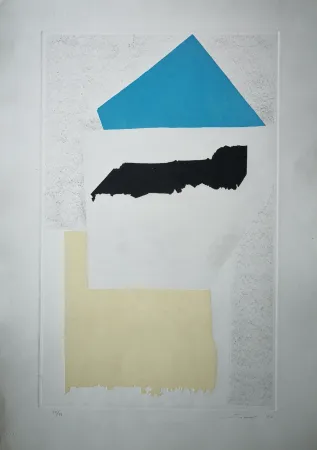 Engraving Santomaso - Composizione B