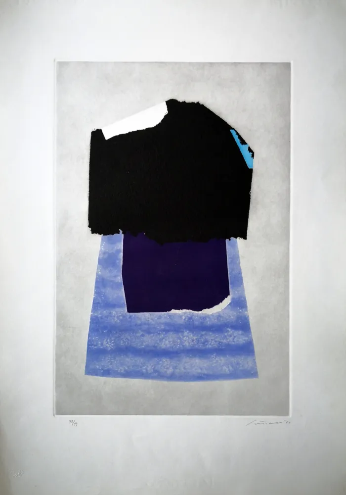 Engraving Santomaso - Composizione C