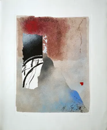 Engraving Santomaso - Composizione D