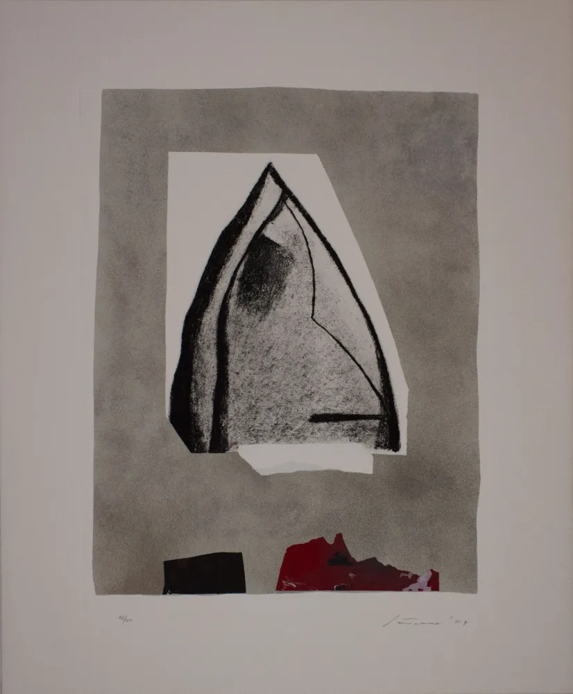 Etching And Aquatint Santomaso - Untitled