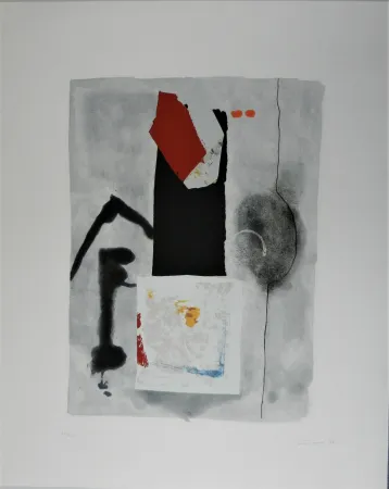 Etching And Aquatint Santomaso - Utitled