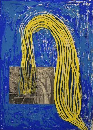 Screenprint Sapere - Automatic nature