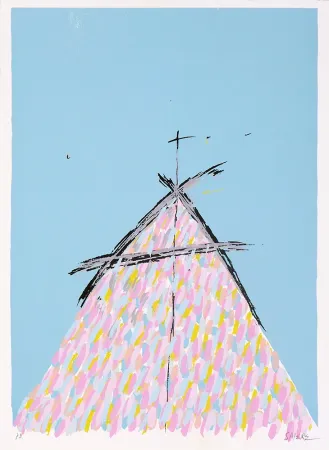 Screenprint Sapere - Pirámide