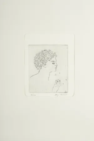 Drypoint Sassu - Testa di Argonauta