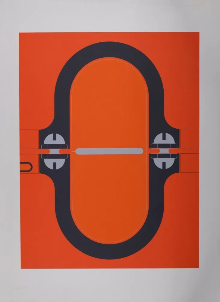 Screenprint Sato - Composition Pop (Animals of the night), 1971