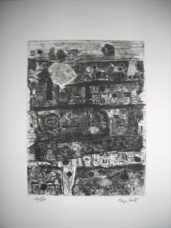 Engraving Sato - The international avant garde 2