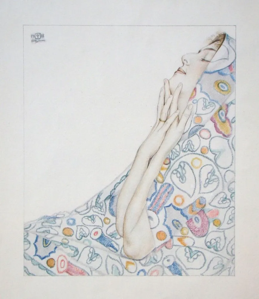 Lithograph Sauer - Nostalgie