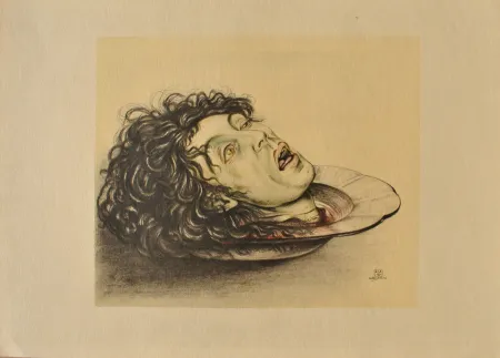 Etching Sauer - Saint Jean Baptiste