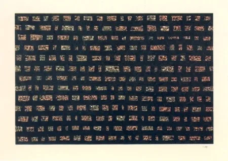 Lithograph Saura - Abierta 9