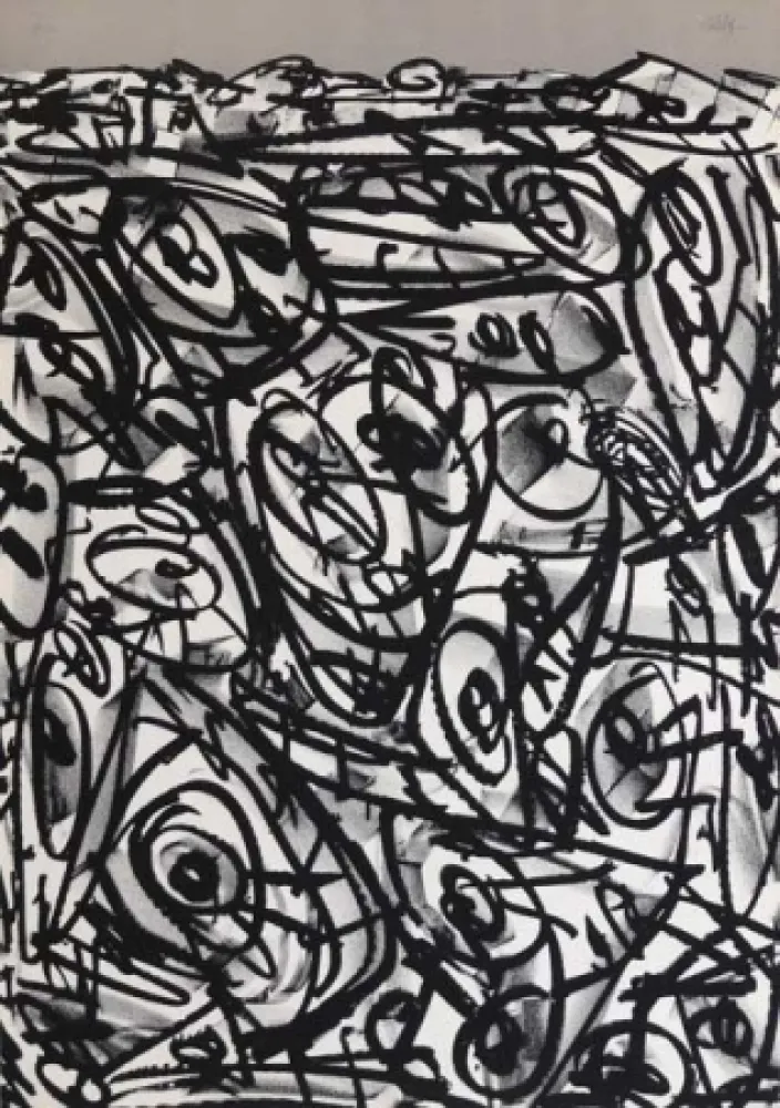 Lithograph Saura - Antonio Saura