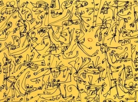 Lithograph Saura - Antonio Saura