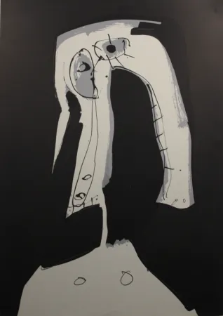 Screenprint Saura - Aphorismos de Lichteberg