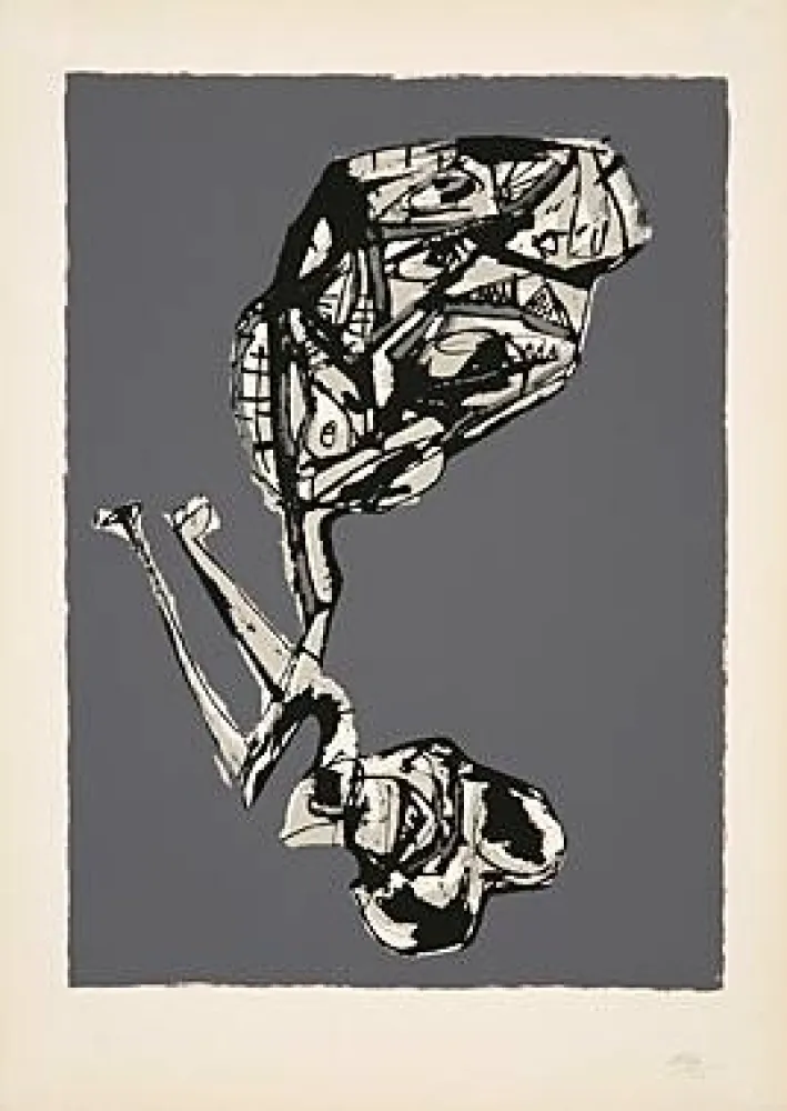 Screenprint Saura - 