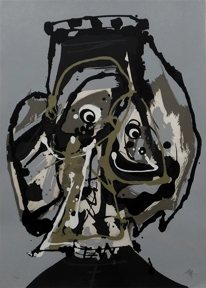 Screenprint Saura - Atal