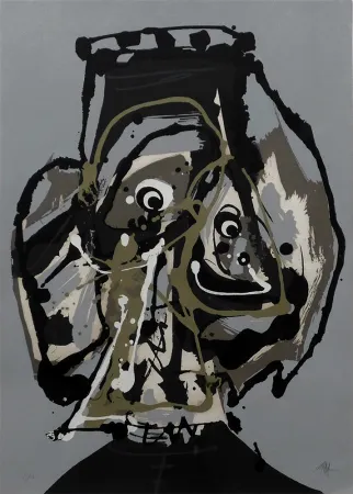 Screenprint Saura - Atal