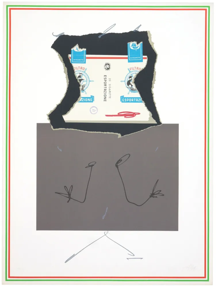 Lithograph Saura - Carla