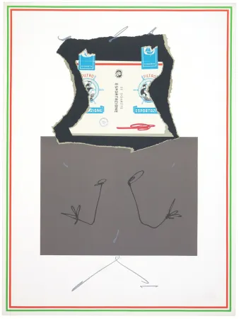 Lithograph Saura - Carla