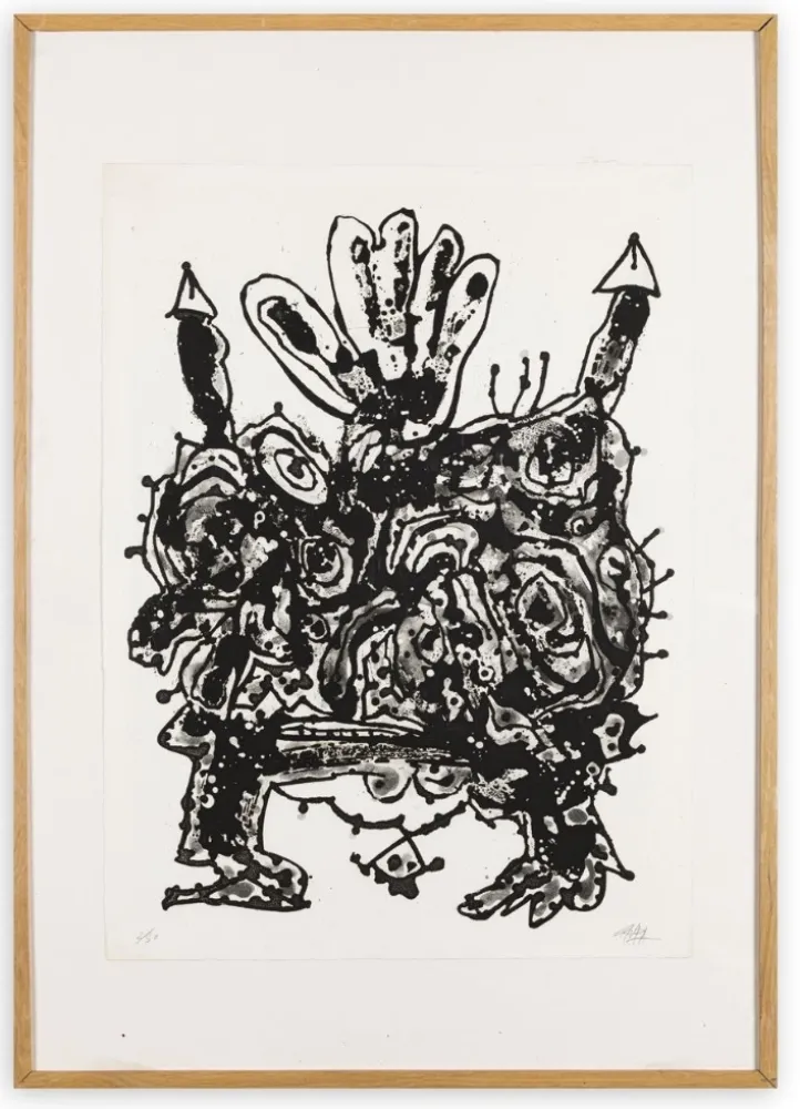 Etching And Aquatint Saura - Claudia (Novisaurias)