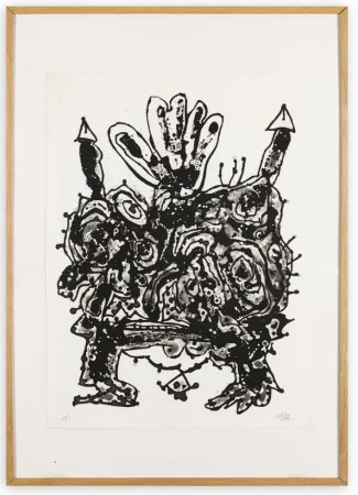 Etching And Aquatint Saura - Claudia (Novisaurias)