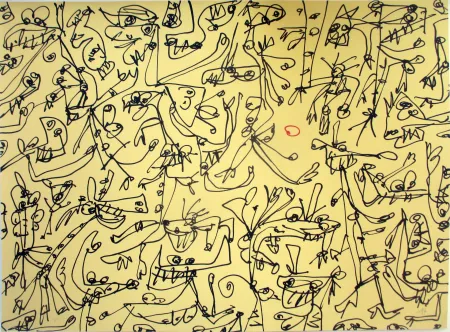 Lithograph Saura - Danse au Soleil