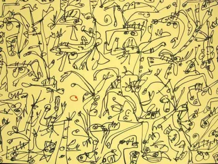 Lithograph Saura - Danse Du Soleil