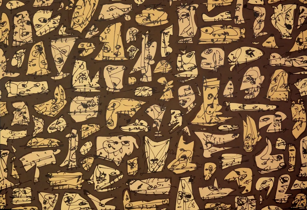 Lithograph Saura - DIADA II