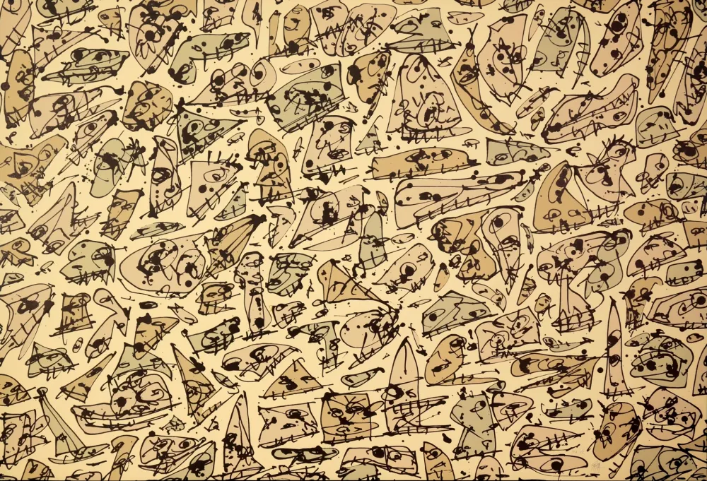 Lithograph Saura - DIADA III