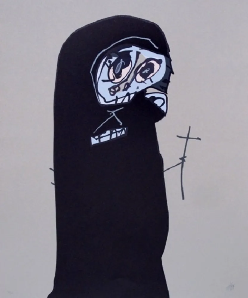 Lithograph Saura - Doña Jerónima De La Fuente (Velázquez)