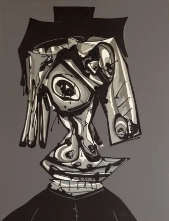 Lithograph Saura - Dora Maar III