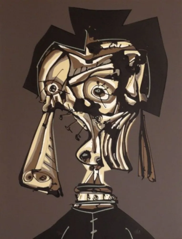 Lithograph Saura - Dora Maar IV