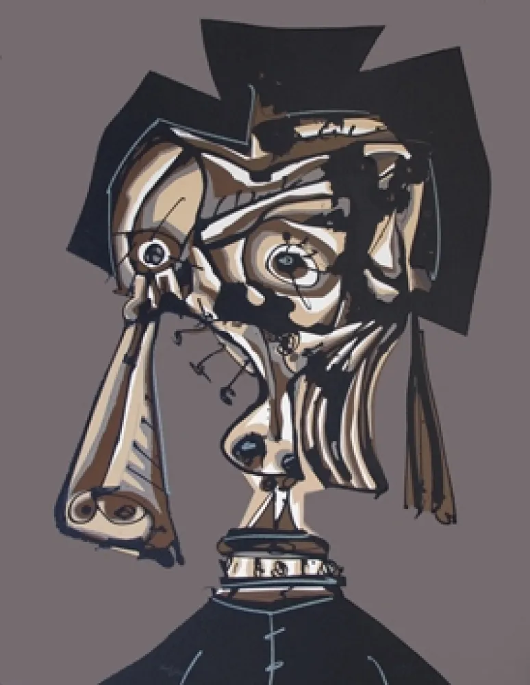 Lithograph Saura - Dora Maar IV