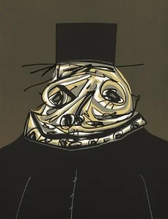 Lithograph Saura - Felipe II