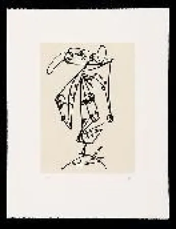 Etching And Aquatint Saura - Frauen portrait mit Hut 1