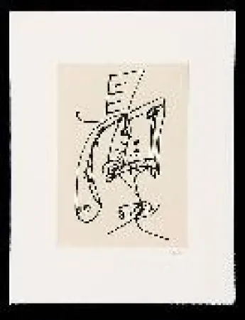 Etching And Aquatint Saura - Frauen portrait mit Hut 2